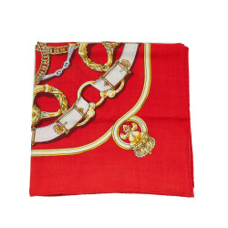 HERMES Cavalcadour red shawl