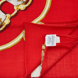 HERMES Cavalcadour red shawl