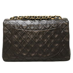 Maxi jumbo CHANEL Vintage noir