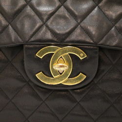 Maxi jumbo CHANEL Vintage noir