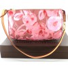 pochette LOUIS VUITTON vernie rose