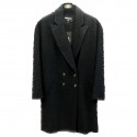 Manteau tweed CHANEL T38 noir