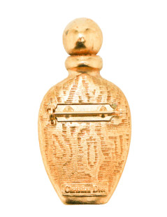 CHRISTIAN DIOR Vintage perfume bottle brooch