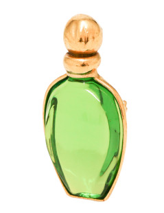 CHRISTIAN DIOR Vintage perfume bottle brooch