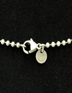 Collier TIFFANY &Co NEW YORK argent