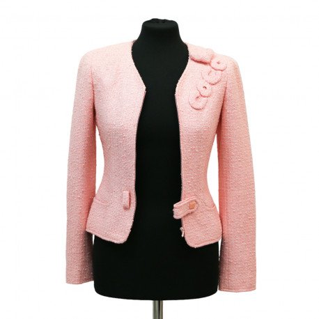 Veste CHANEL rose croisiere 2004