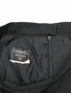 CHANEL grey suit Size 40 FR