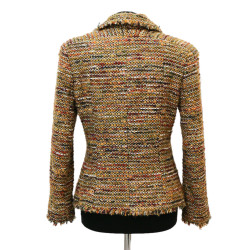 CHANEL tweed jacket Size 42 FR