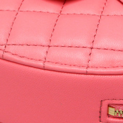 CHANEL pink heart bag