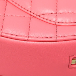 CHANEL pink heart bag