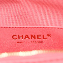 CHANEL pink heart bag