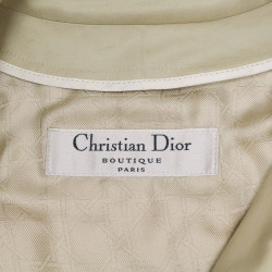 CHRISITAN DIOR beige trenchcoat