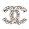 Broche CHANEL CC argent