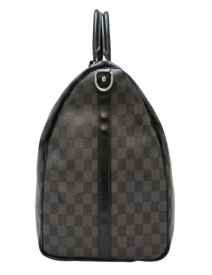 Sac Keepall 50 Bandoulière LOUIS VUITTON Damier graphite