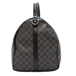 Sac Keepall 50 Bandoulière LOUIS VUITTON Damier graphite