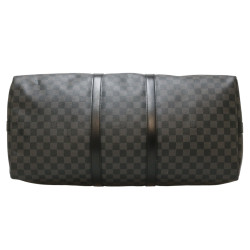 Sac Keepall 50 Bandoulière LOUIS VUITTON Damier graphite