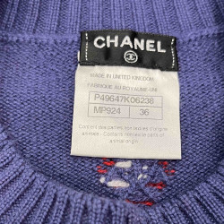 Pull CHANEL T36 cachemire