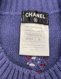 Pull CHANEL T36 cachemire