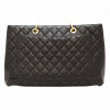 Cabas CHANEL cuir caviar noir