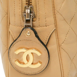 Sac caméra CHANEL beige