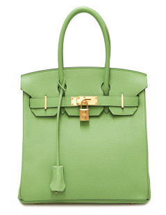 Birkin 30 HERMES epsom vert