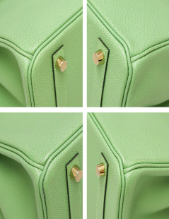 Birkin 30 HERMES epsom vert