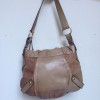 Sac YVES SAINT LAURENT cuir taupe