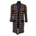 Manteau CHANEL T40 tweed multicolore