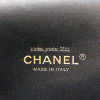 Manchon CHANEL sac cuir noir