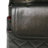 Sac CHANEL double rabat noir