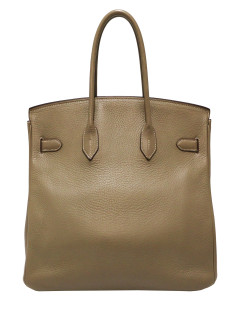 HERMES Birkin 35 étoupe Clémence young bull leather