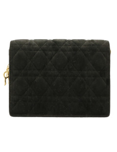 Mini sac CHRISTIAN DIOR velours noir