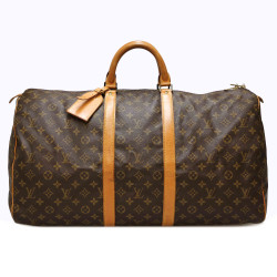 Keepall Monogram 55 LOUIS VUITTON marron