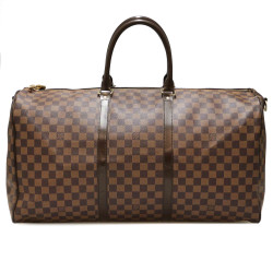 Keepall LOUIS VUITTON 55 damier