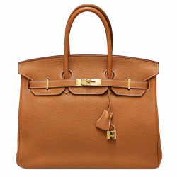 Sac Birkin Gold 35 HERMES togo