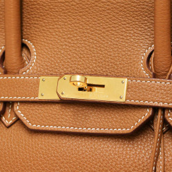 Sac Birkin Gold 35 HERMES togo