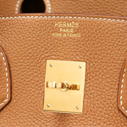 Sac Birkin Gold 35 HERMES togo