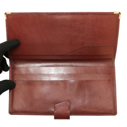 Portefeuille CARTIER cuir bordeaux