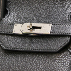 Birkin 40 HERMES taurillon clémence noir