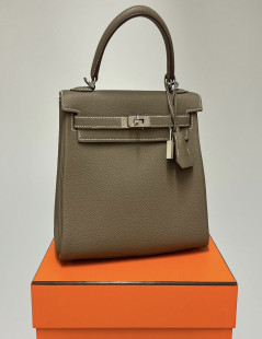 Kelly 25 HERMES étoupe