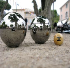 Coffret CHANEL boules de pétanque