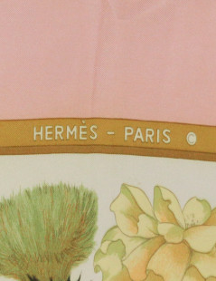  HERMES Régina silk scarf