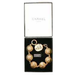 Bracelet vintage CHANELmédaillons CC