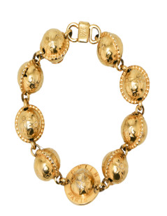 Parure CELINE collier bracelet clips d'oreille