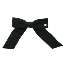 Barrette CHANEL noire