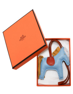 Petit H HERMES cheval bleu ciel PM