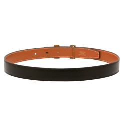 Ceinture T 65 HERMES réversible 