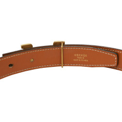 Ceinture T 65 HERMES réversible 