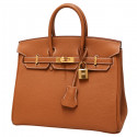 Birkin 25 HERMES togo gold