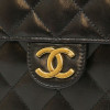 Sac à main CHANEL cuir matelassé noir